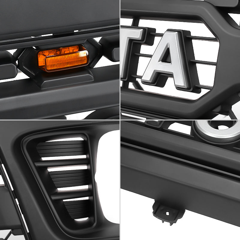 tacoma aftermarket grille with led lights