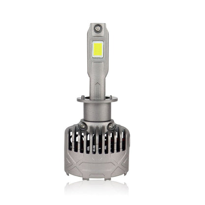 SP Pro Series 130W H1 13000LM 6000K LED headlight bulb with dual copper cooling and high-lumen output for enhanced vehicle lighting performance.