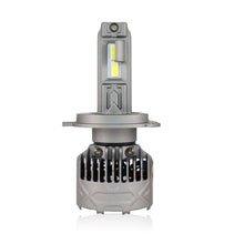 SP Pro Series 130W H4 13000LM 6000K LED Headlight Bulb with dual LED chips and integrated cooling fan. Ideal for enhanced night driving visibility.