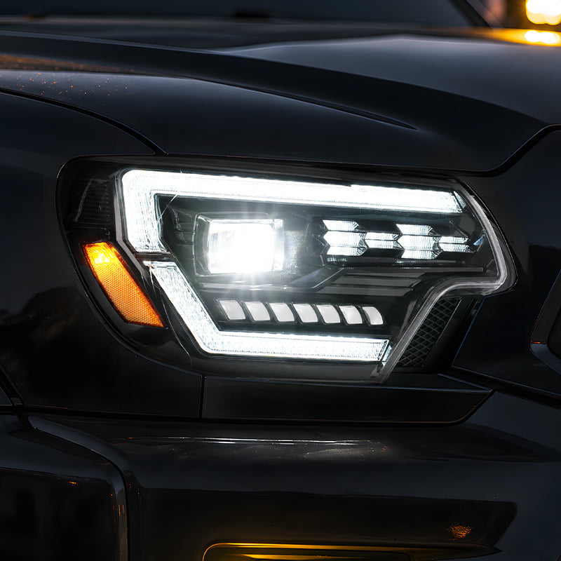 LED Projector Headlights for Toyota Tacoma 2012-2015 2nd Gen w/Dynamic DRL