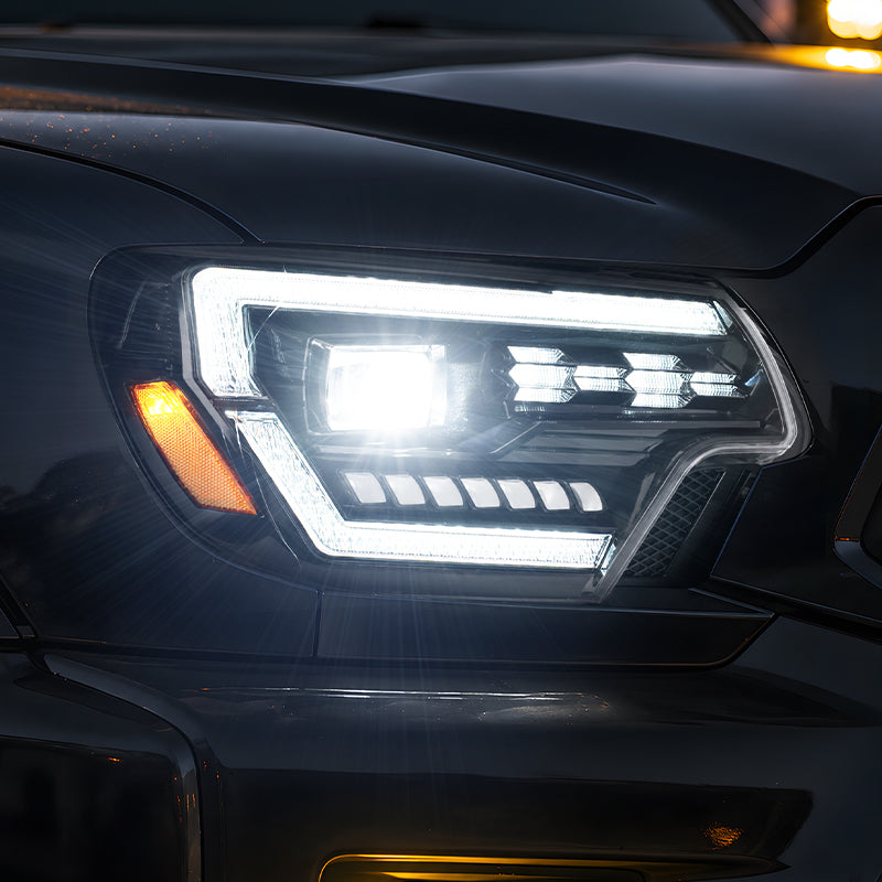 LED Projector Headlights for Toyota Tacoma 2012-2015 2nd Gen w/Dynamic DRL
