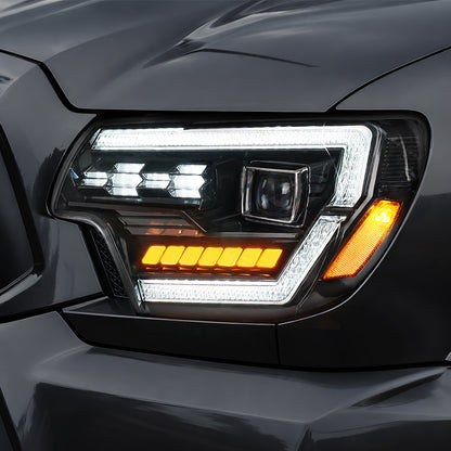 LED Projector Headlights for Toyota Tacoma 2012-2015 2nd Gen w/Dynamic DRL