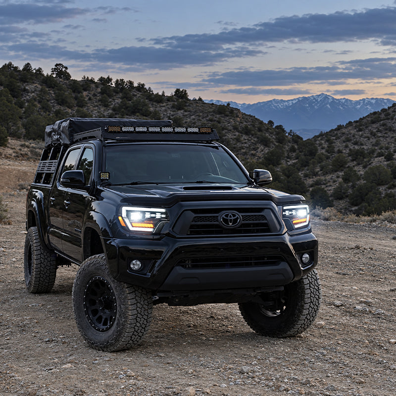 LED Projector Headlights for Toyota Tacoma 2012-2015 2nd Gen w/Dynamic DRL