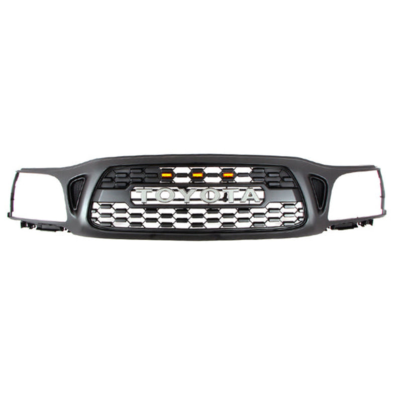 2001 toyota tacoma grille with grey letter and grille lights