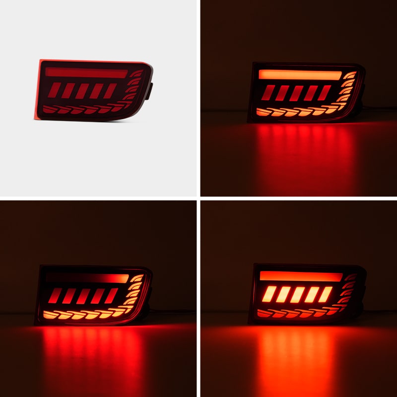 LED Lower Bumper Reflector Lights for 2003-2005 Toyota 4Runner