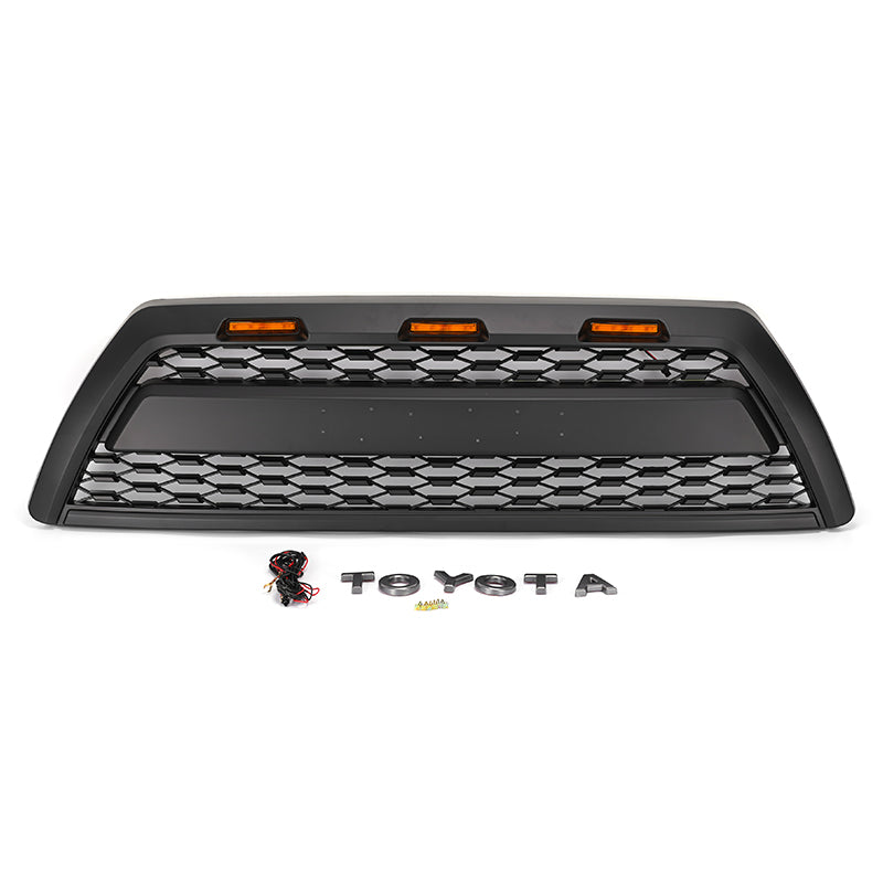Toyota 4Runenr Front Grill With Grey Letter & Raptor Lights