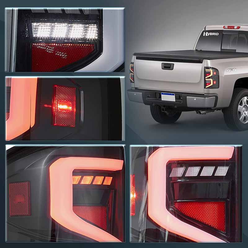 Chevy Led Light LED Tail Lights Assembly for 2007-2013 Chevrolet Silverado 1500 2500HD