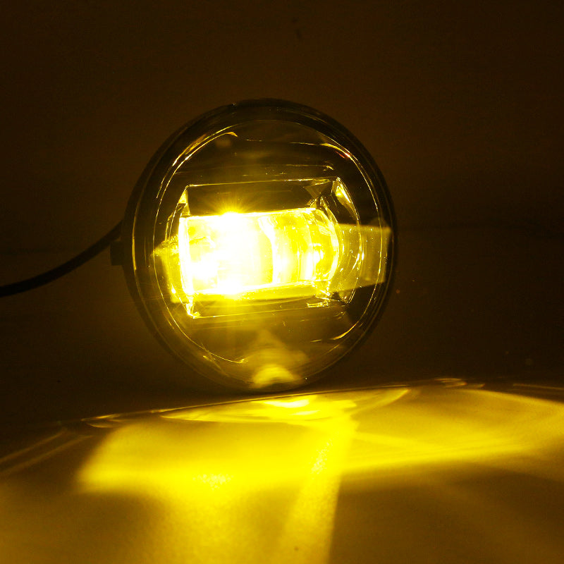 LED Fog Lights Switchback with White & Amber Color for 2007-2012 Toyota Tundra