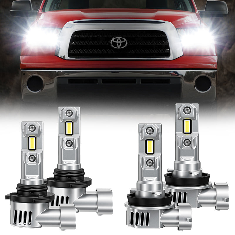 2011 Toyota Tundra LED Headlight Bulbs With High Beam