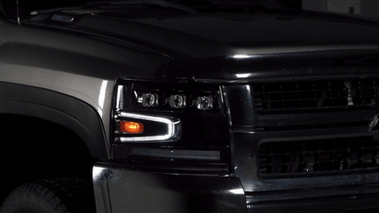 2007-2013 Chevy Silverado LED Projector Headlights | DOT & SAE Approved