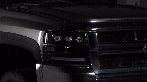 2007-2013 Chevy Silverado LED Projector Headlights | DOT & SAE Approved