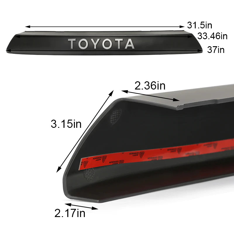 Toyota 4runner grill size
