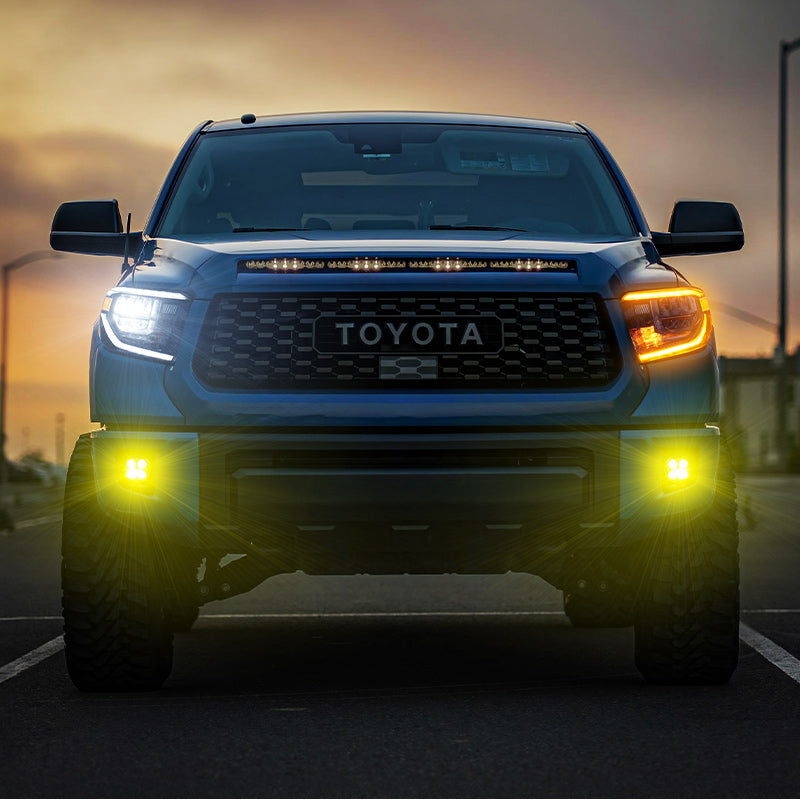 2014-2021 Toyota Tundra LED Headlights & Yellow Fog Light Combo
