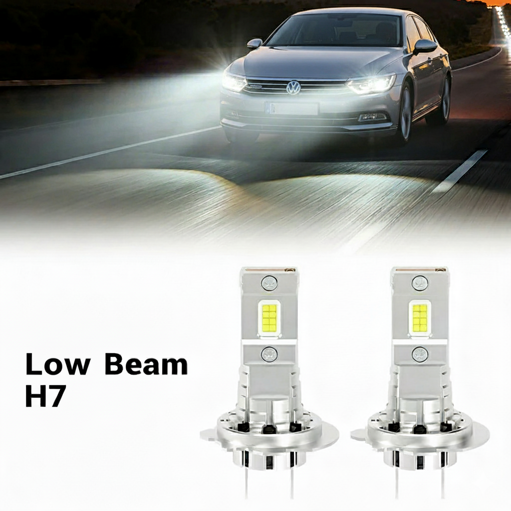 Fit For 2016-2019 Volkswagen Passat H7 H11 LED Headlight Bulbs | SP Air Series