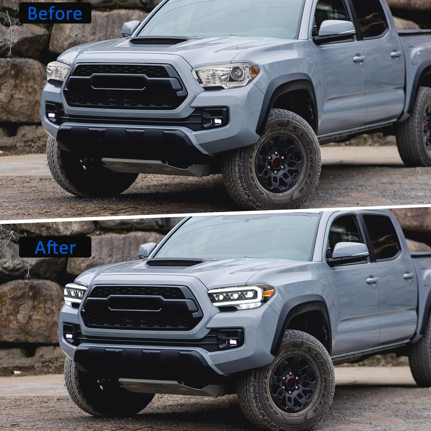 tacoma headlights