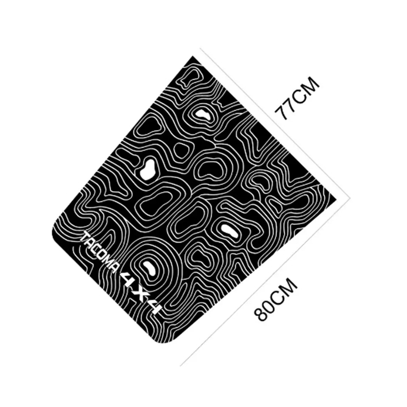 Toyota Tacoma Topography Hood Decal