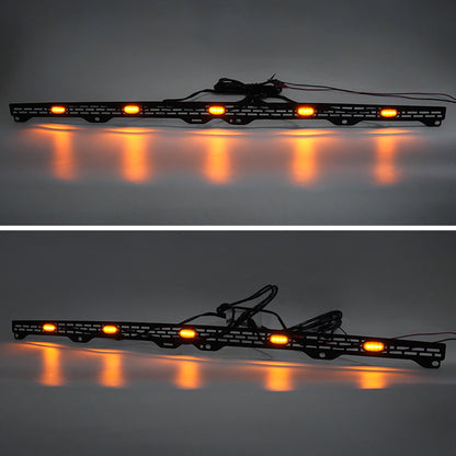 Scoop Grille Mesh Insert with Amber LED Lights for 2014-2021 Toyota Tundra