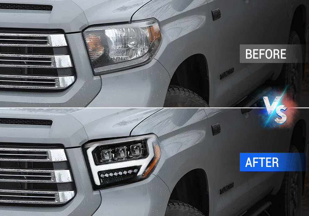 upgraded 2017 tundra headlights