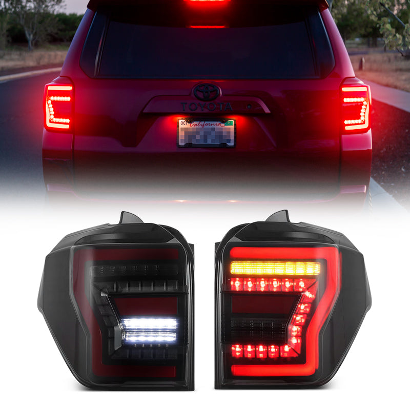 LED Tail Lights w/Sequential Turn Signal Lights for 2010-2024 Toyota 4Runner