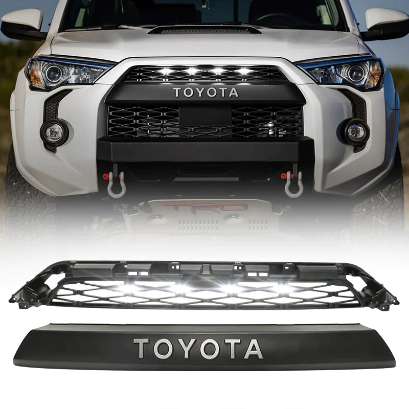 2020-2024 4Runner front grill with white lights