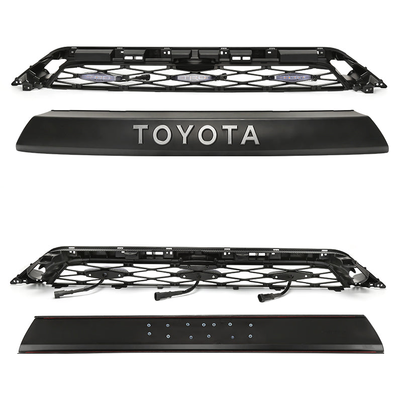 2020-2024 4Runner grill front and black side