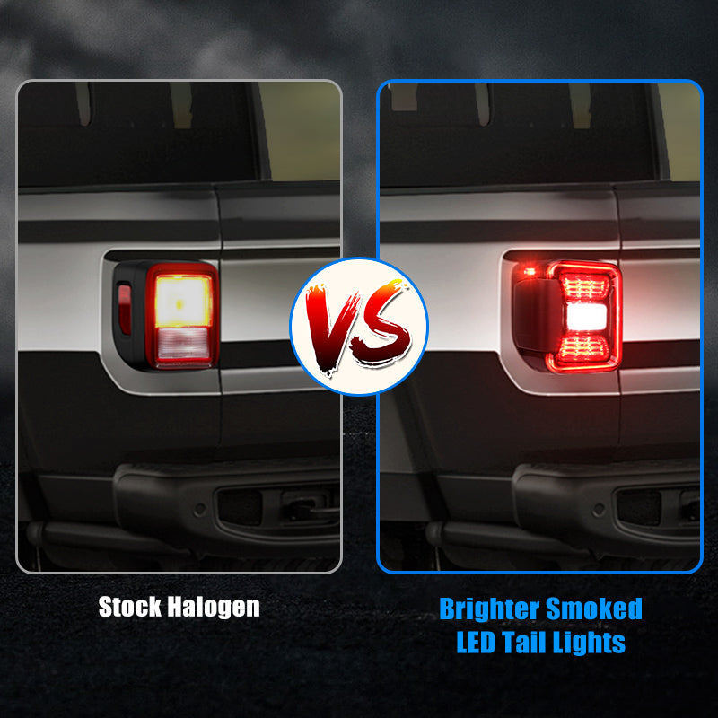 Multi-Function LED Tail Lights for Jeep Gladiator JT 2020-Later
