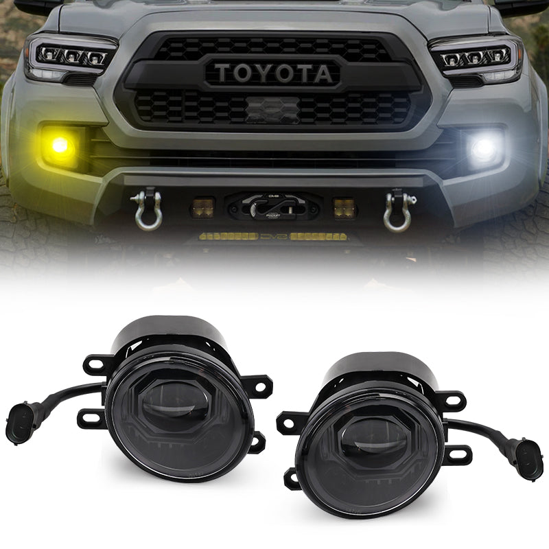 Switchback Bumper LED Fog Lights for 2016-2023 Toyota Tacoma