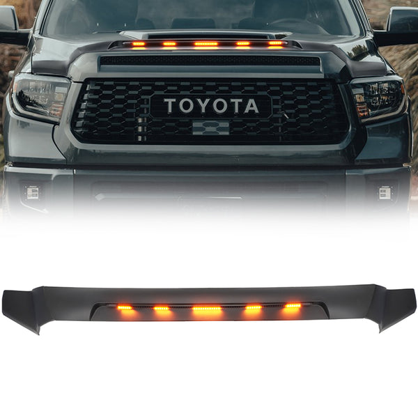 Raptor Style Amber LED Grille Light Kit For 2016-2021 Toyota Tacoma TRD Pro – 4 Yellow Markers