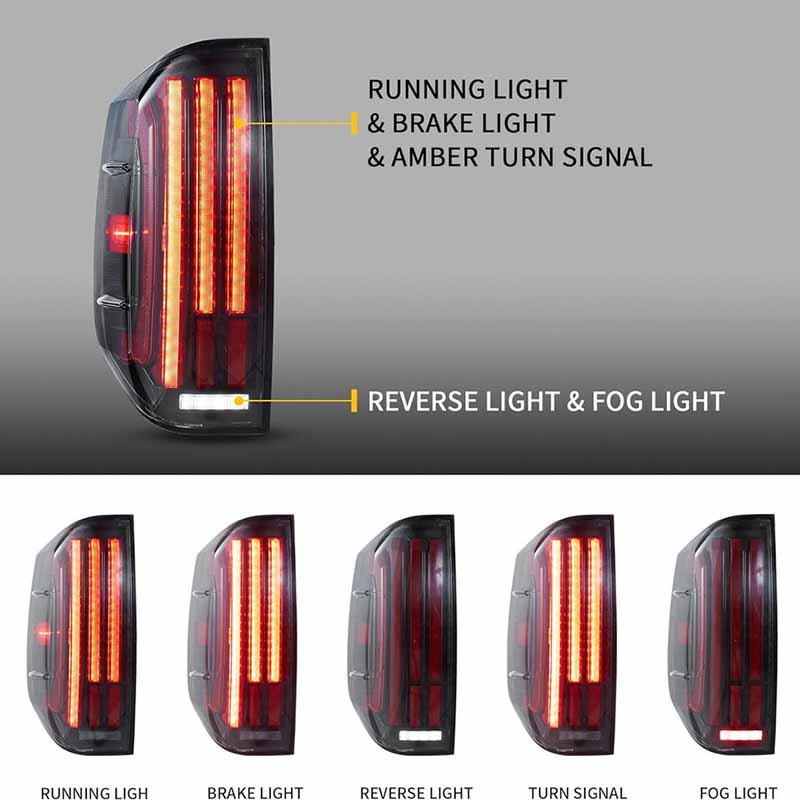LED Tail Lights for 2014-2021 Toyota Tundra