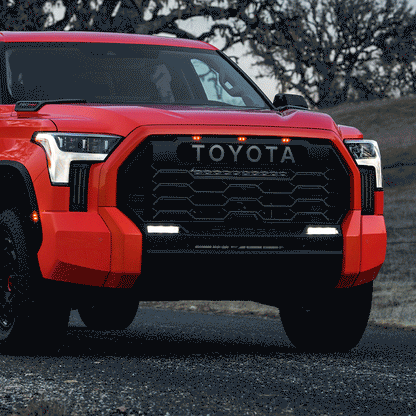 tundra led fog lights with Startup Animation