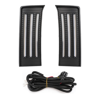 Triple LED DRL Fog Lights for 2022-2025 Toyota Tundra