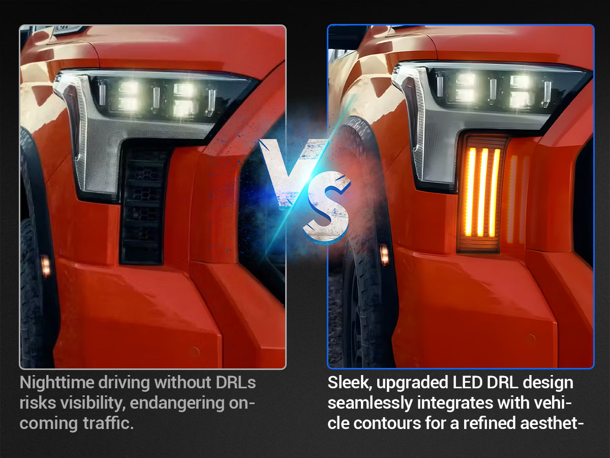 Aggressive Look & High Brightness for tundra