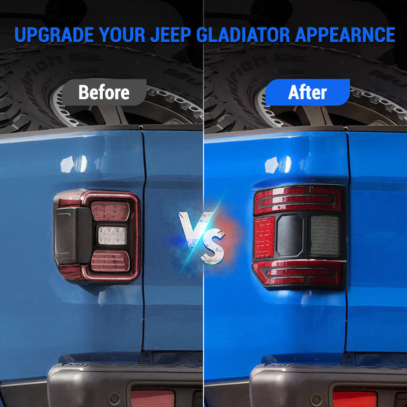 Flush Mount Tail Lights for Jeep Gladiator JT 2020-Later