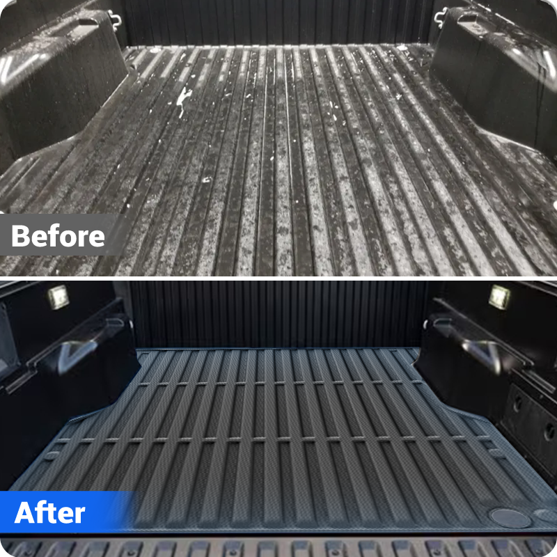 TPE All Weather Truck Bed Mat for 2024 2025 Toyota Tacoma