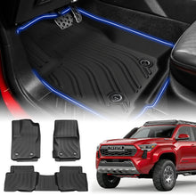 2024-2026 Toyota Tacoma All-Weather Floor Mats | 1st & 2nd Row