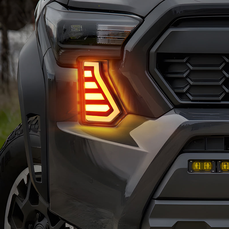 LED Fog Lights with DRL & Sequential Turn Signals for 2024-2026 Toyota Tacoma