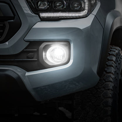 LED Fog Lights with White Color for 2016-2023 Toyota Tacoma