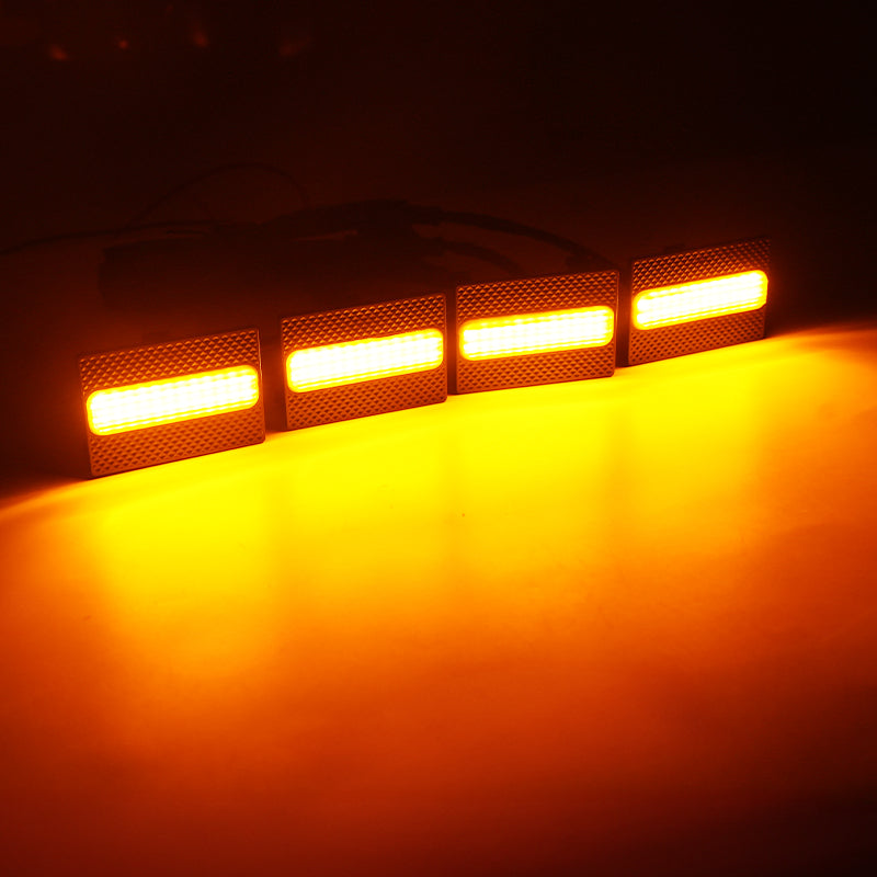 Smoked Amber LED Grille Lights for 2025-2026 Toyota 4Runner SR5