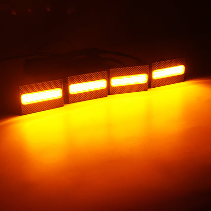 Smoked Amber LED Grille Lights for 2025-2026 Toyota 4Runner SR5