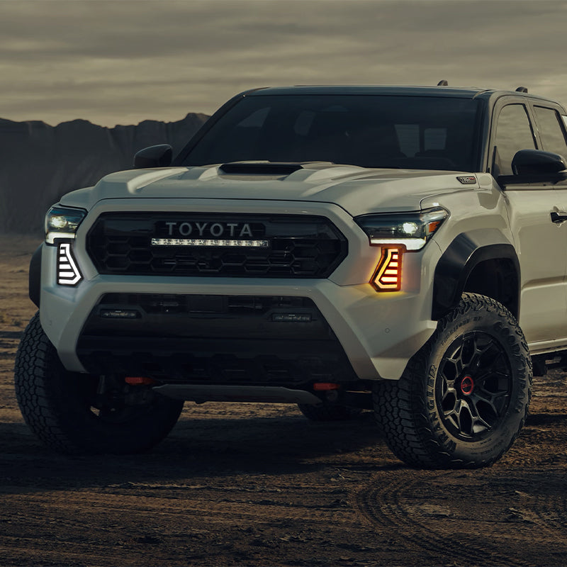 LED Fog Lights with DRL & Sequential Turn Signals for 2024-2026 Toyota Tacoma