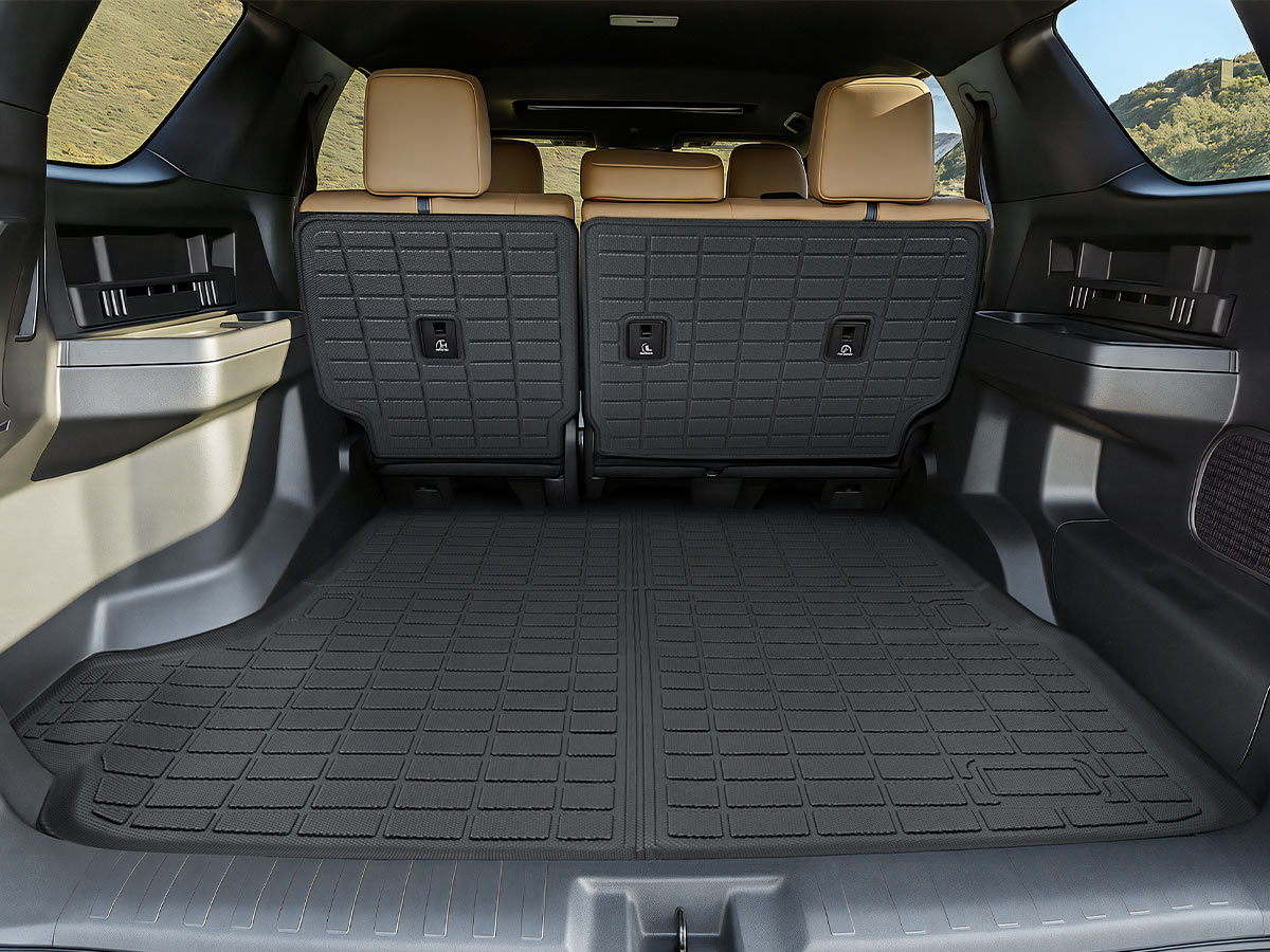 Custom fit cargo mat for 2025 Toyota 4Runner 5-seater gasoline version, precision 3D design