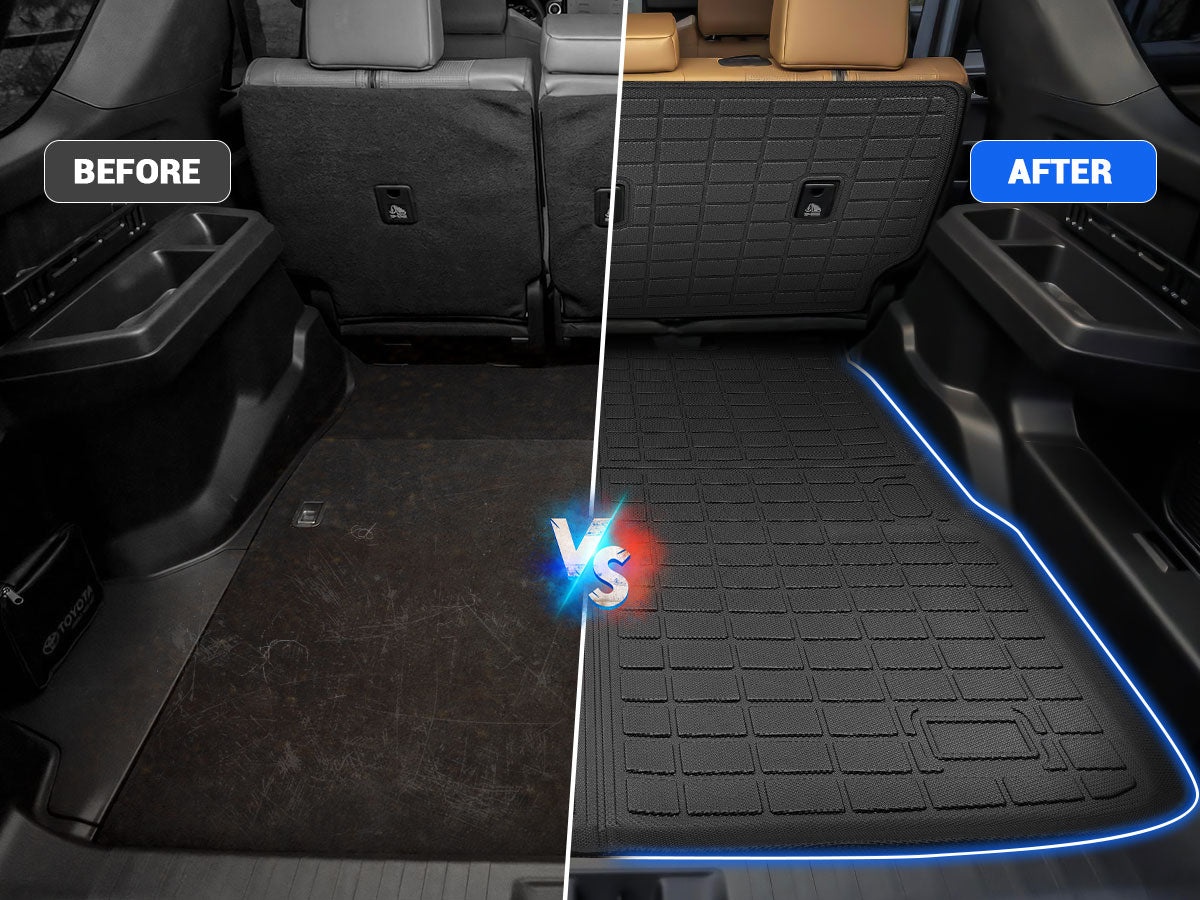Long-lasting trunk protection for Toyota 4Runner 2025 cargo area against wear, scratches, and spills