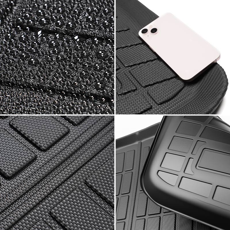 Durable eco-friendly TPE material cargo mat for Toyota 4Runner 2025, waterproof and odorless