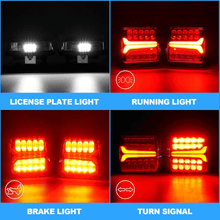 Portable Magnetic LED Trailer Lights Kit – Wireless & Rechargeable