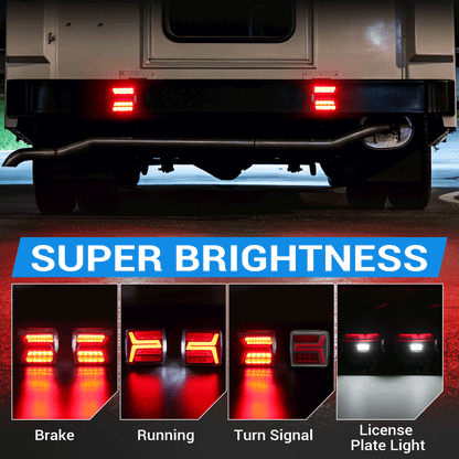 Portable Magnetic LED Trailer Lights Kit – Wireless & Rechargeable