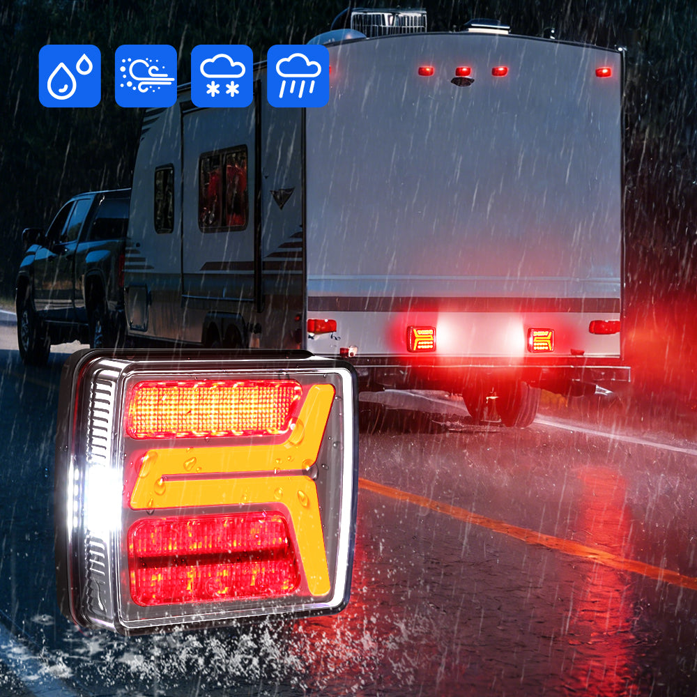 trailer lights that plug into cigarette lighter 2PCS Wireless Magnetic Trailer Lights Kit trailer lights that plug into cigarette lighter 2PCS Wireless Magnetic Trailer Lights Kit