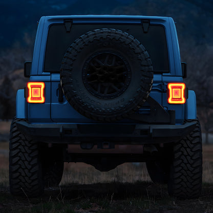 Jeep Wrangler JL headlights details