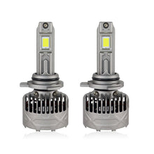 SP Pro Series 130W 9012 13000LM 6000K LED Headlight Bulbs with dual LED chips and advanced cooling fans for enhanced night driving visibility.