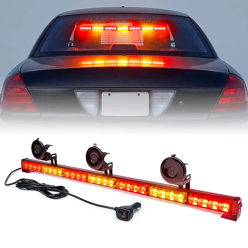 31" LED Traffic Advisor Strobe Light Bar