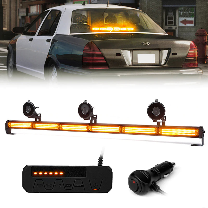 35" LED Traffic Advisor Strobe Light Bar